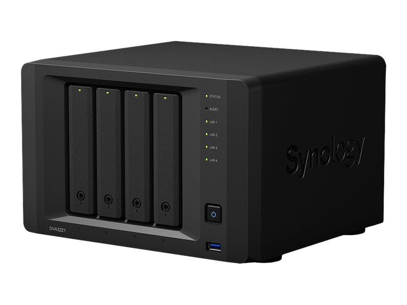 Synology DVA3221 DESKTOP-NVR 4bay KI Synology DVA3221 DESKTOP-NVR 4bay KI